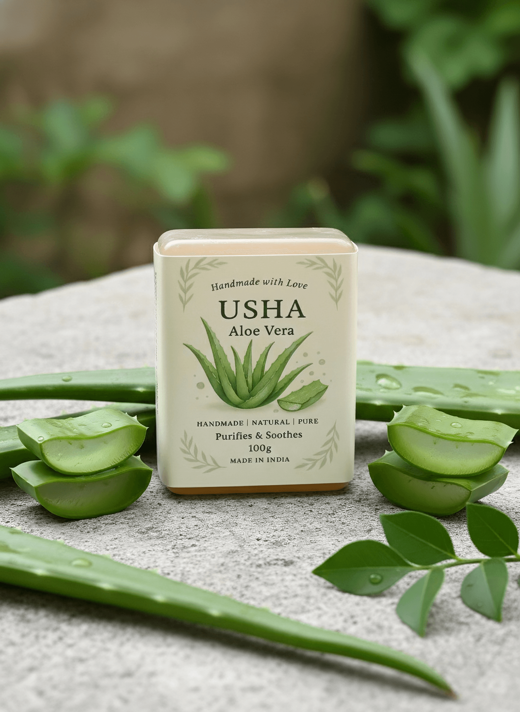 Organic Aloe Vera Soap
