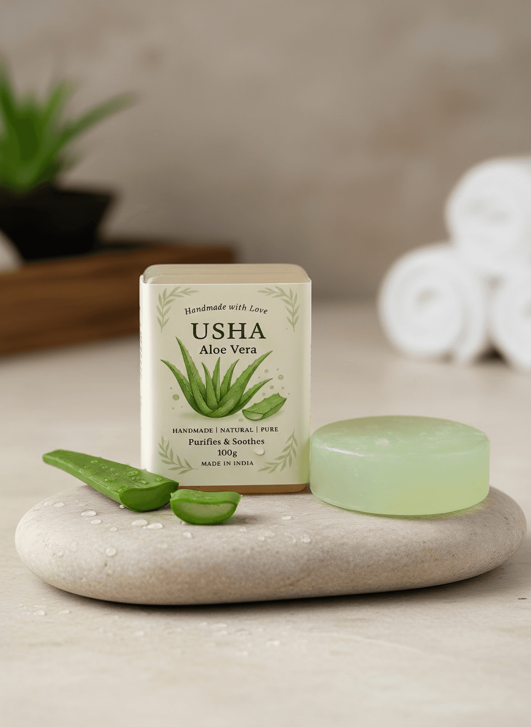 Organic Aloe Vera Soap