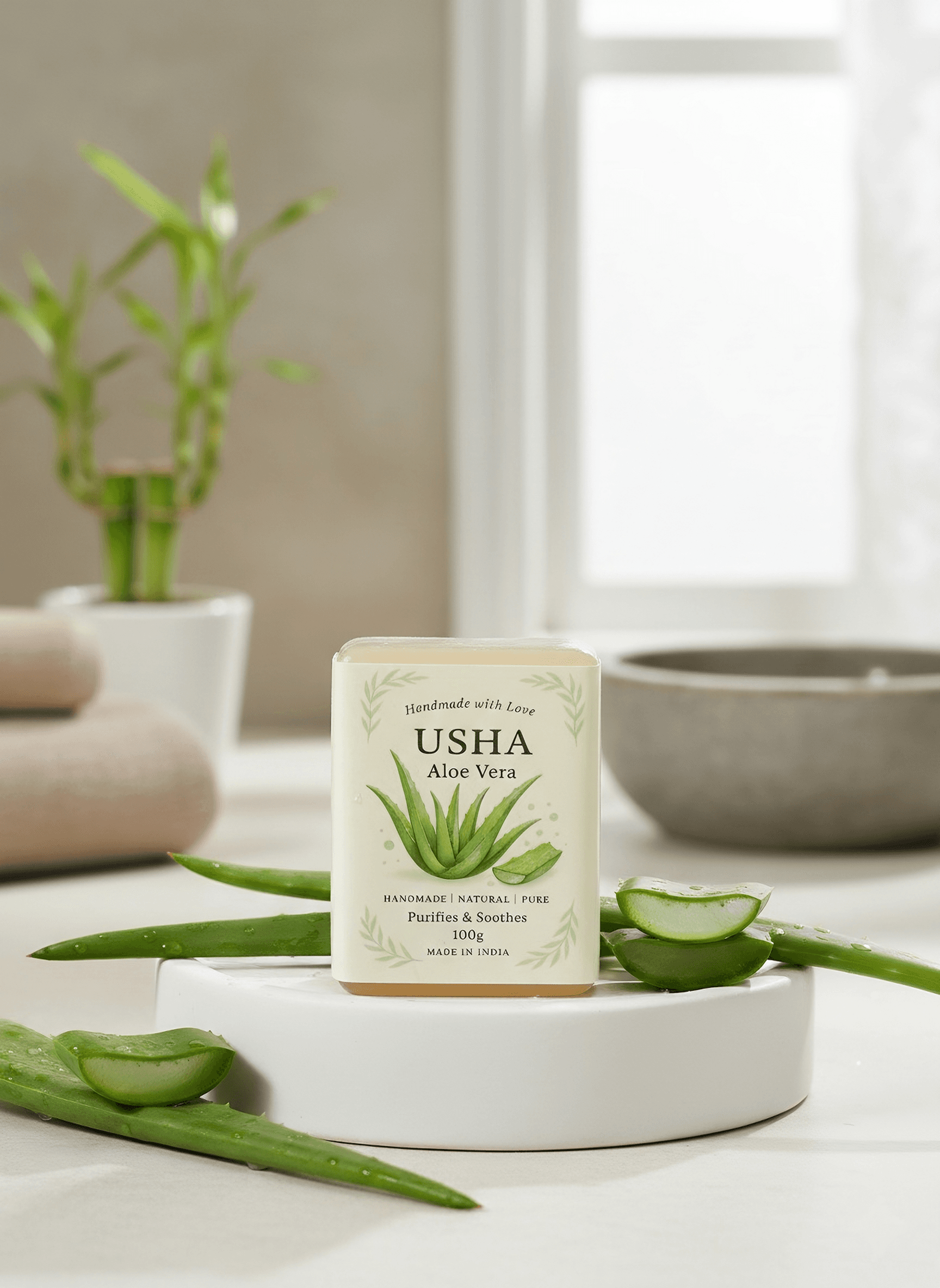 Organic Aloe Vera Soap