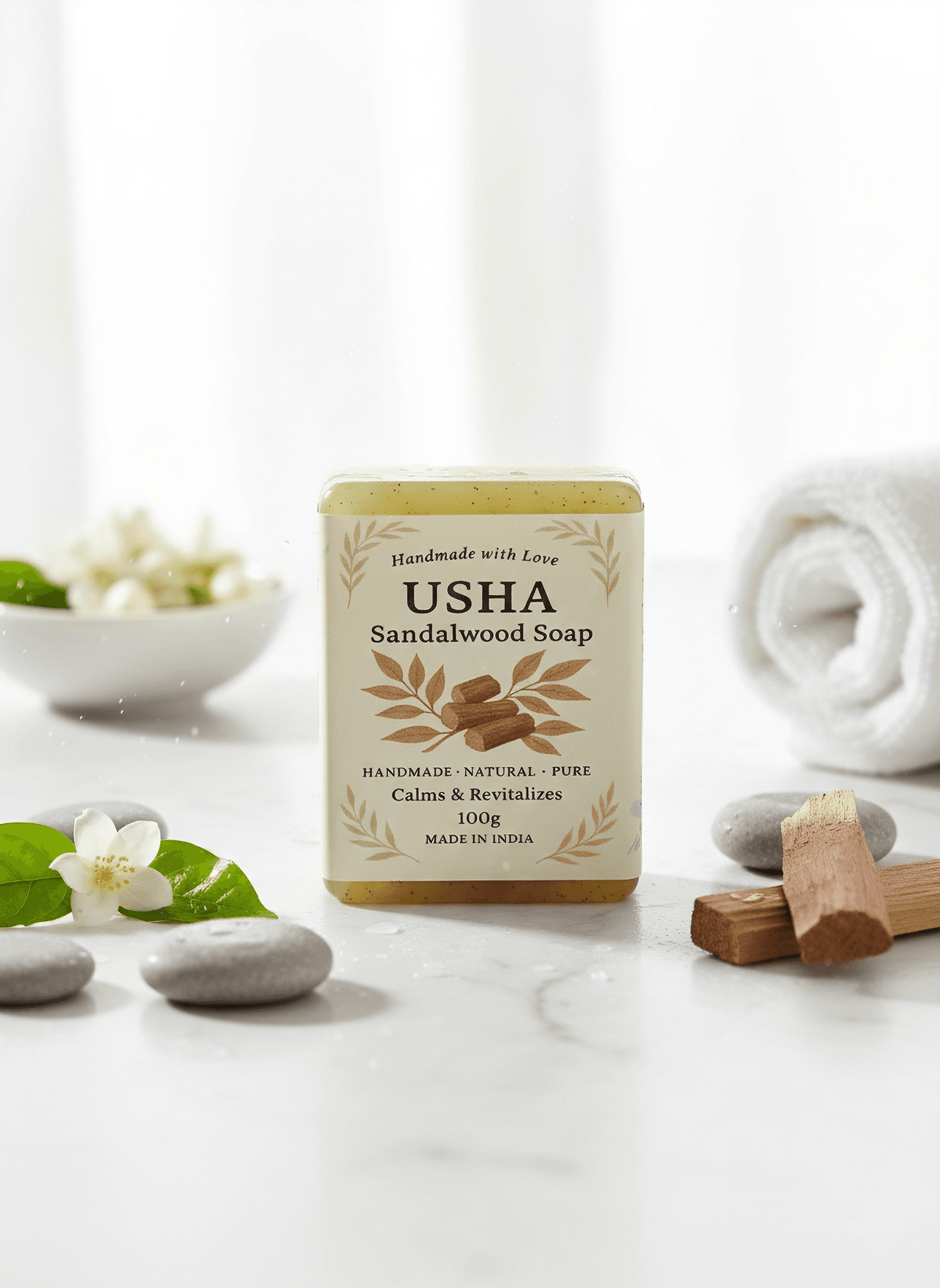 Organic Sandalwood Soap