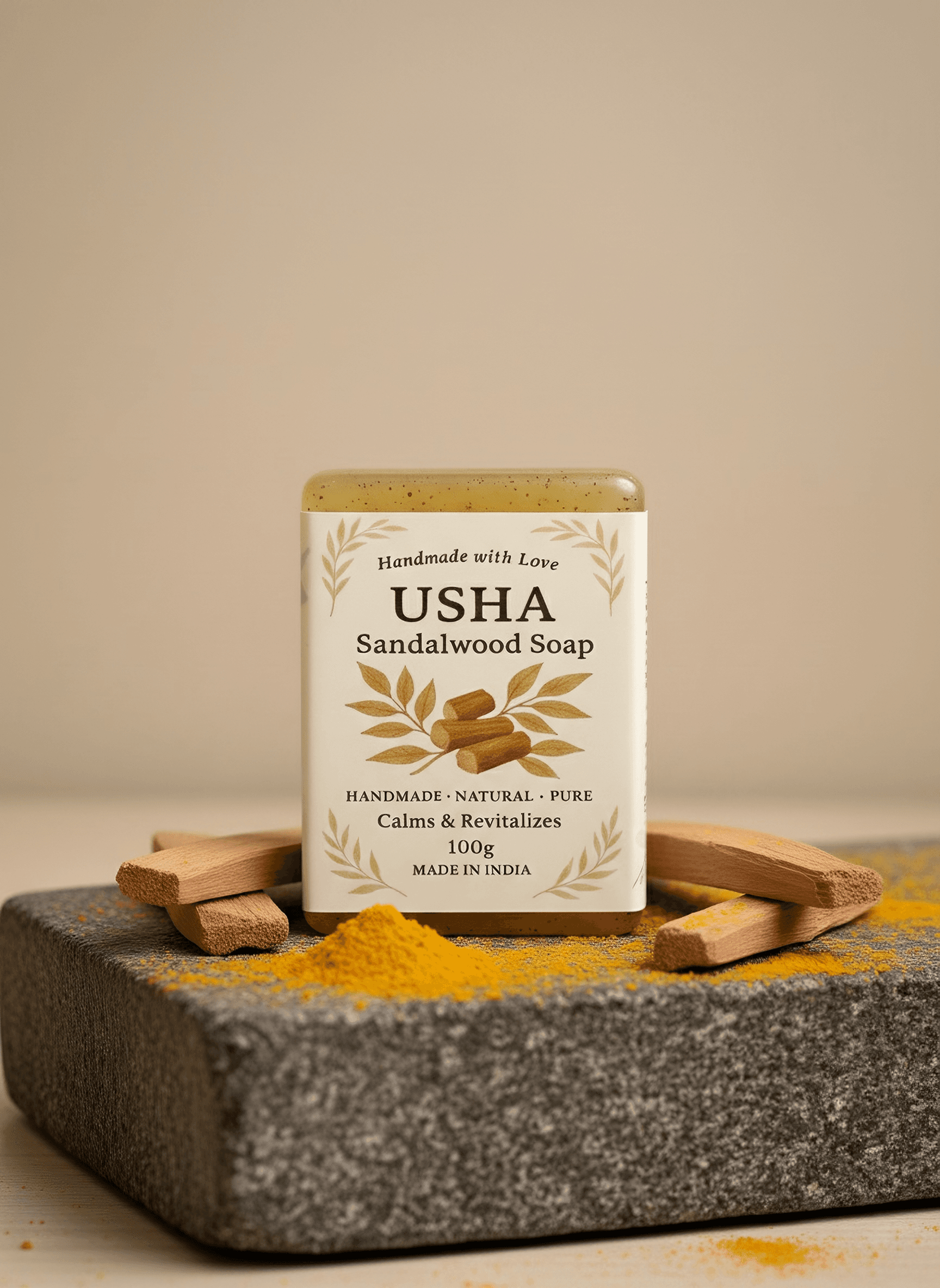 Organic Sandalwood Soap